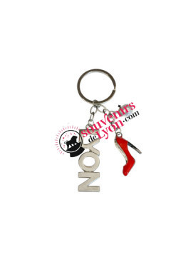 Lyon Heels keychain on souvenirsdelyon.com