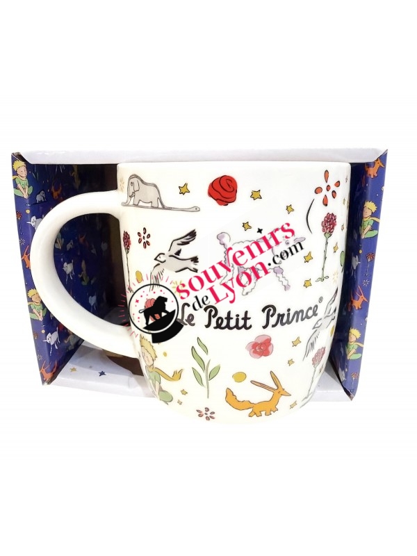 The little prince white mug on souvenirsdelyon.com