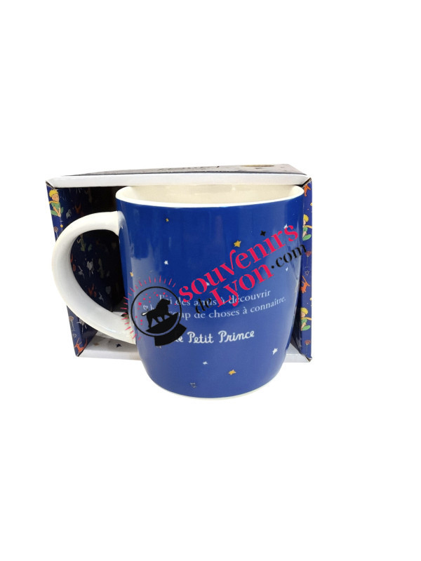 Mug Bleu Le Petit Prince chez souvenirsdelyon.com
