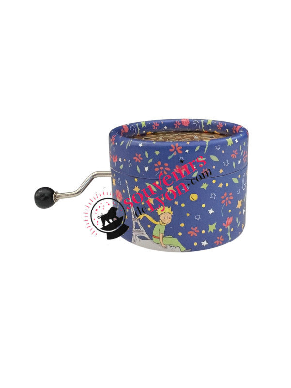 Boite à musique Le Petit Prince Planète Bleu chez souvenirsdelyon.com