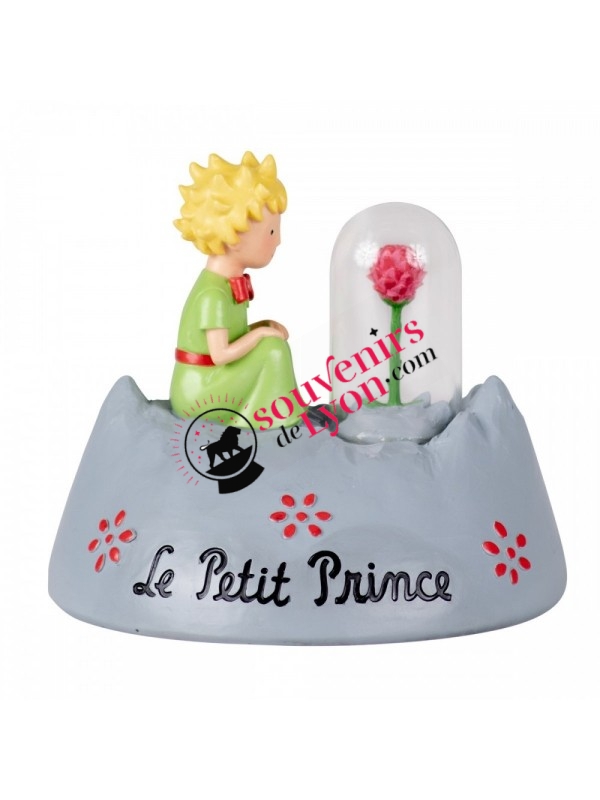Figurine le Petit Prince et la rose chez Souvenirsdelyon.com
