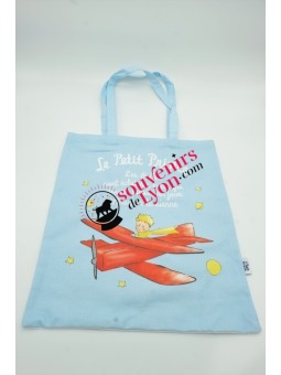 Tote bag le Petit Prince aviateur chez Souvenirsdelyon.com