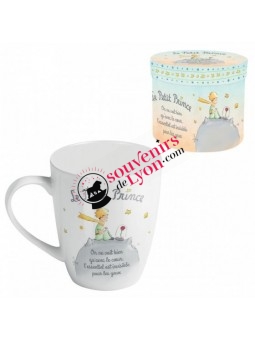 Mug le Petit Prince et la rose chez Souvenirsdelyon.com