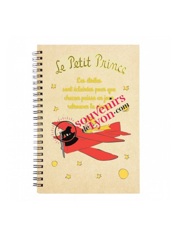 Notebook the Little Prince aviator souvenirsdelyon.com