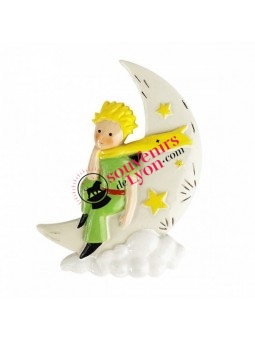 Magnet the Little Prince on the moon Souvenirsdelyon.com