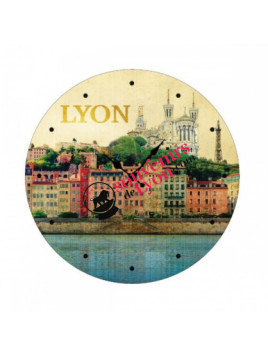 Vintage Lyon clock  Souvenirsdelyon.com