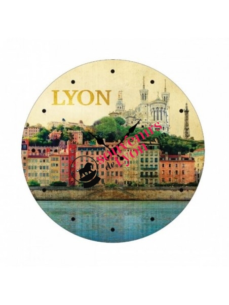 Vintage Lyon clock  Souvenirsdelyon.com