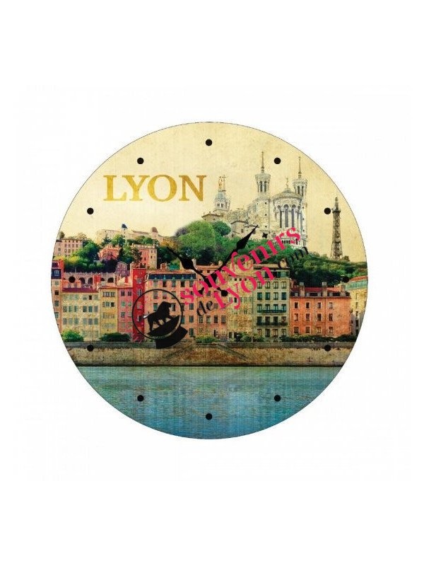 Vintage Lyon clock  Souvenirsdelyon.com