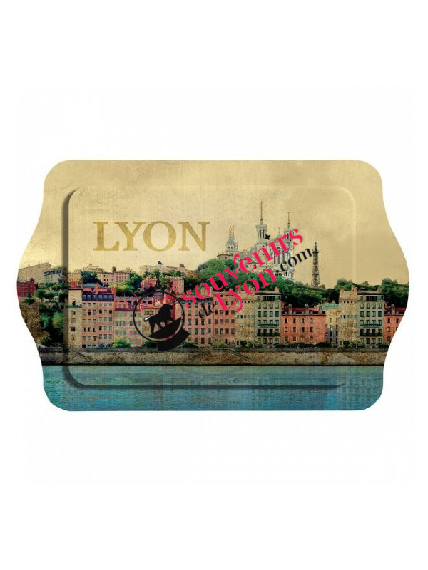 Vintage Lyon tray Souvenirsdelyon.com