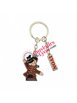 Porte-clés Lyon Guignol souvenirsdelyon.com