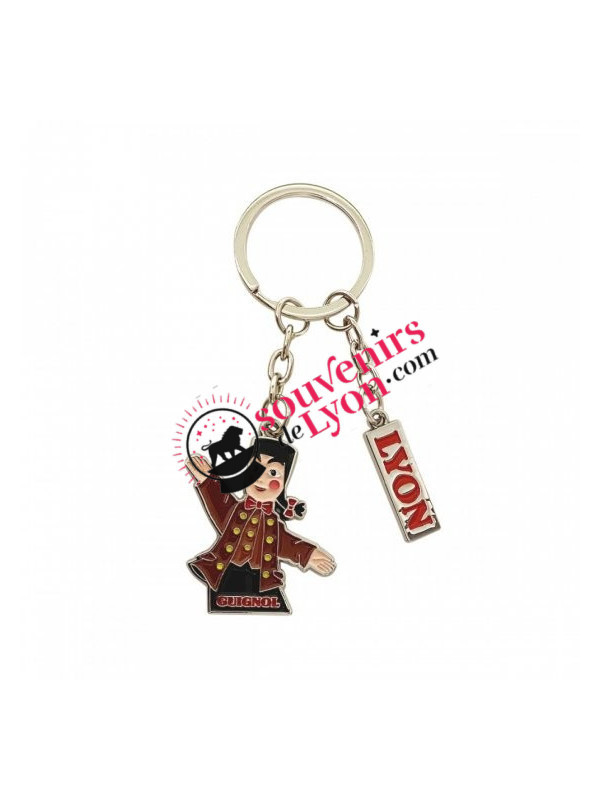 Lyon Guignol key ring  Souvenirsdelyon.Com