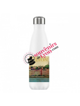 Bouteille isotherme Lyon vintage chez Souvenirsdelyon.com