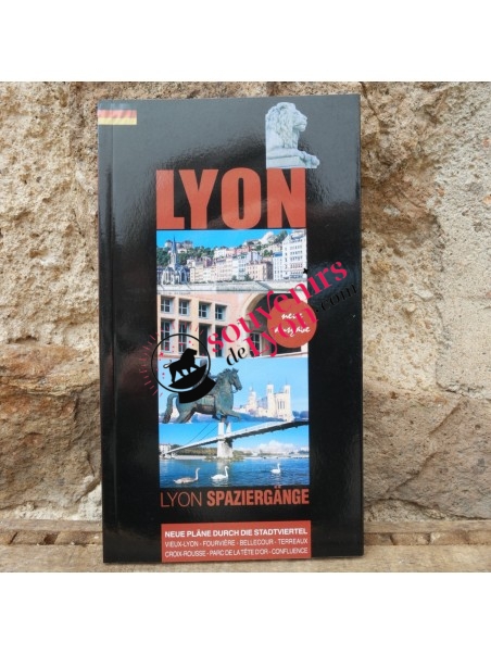 Livre Lyon Balades guidées en allemand chez Souvenirsdelyon.com
