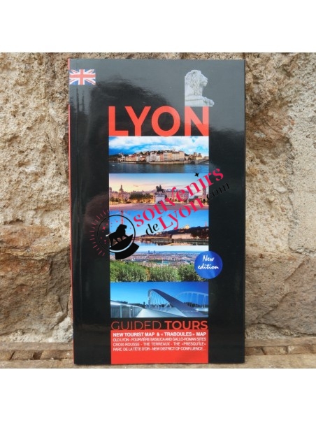 Livre Lyon Balades guidées en anglais chez Souvenirsdelyon.com
