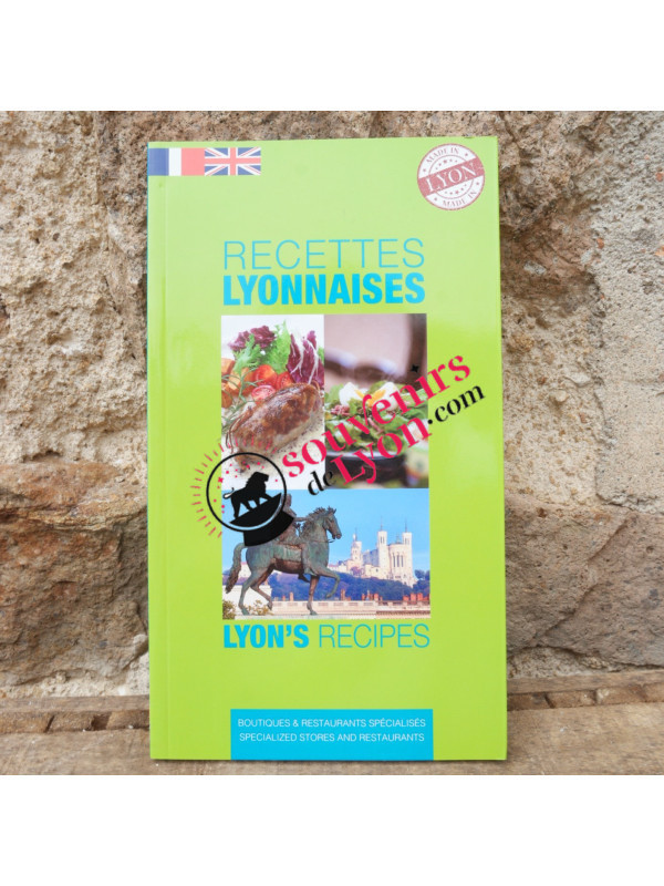 Lyon recipe book in French / English Souvenirsdelyon.com