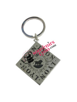 Lyon Square key ring Souvenirsdelyon.Com