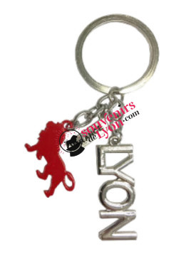 Lyon Onlylyon silver key ring  Souvenirsdelyon.com