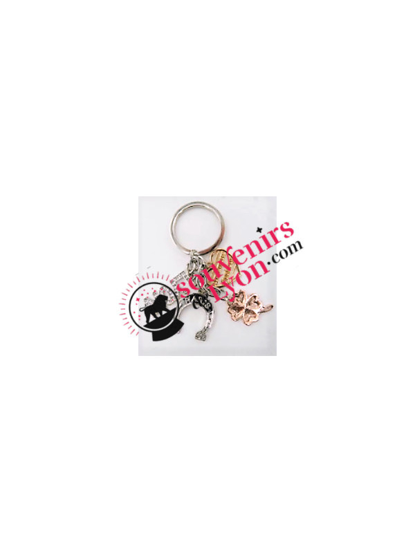 Lyon lucky chance key ring Souvenirsdelyon.com
